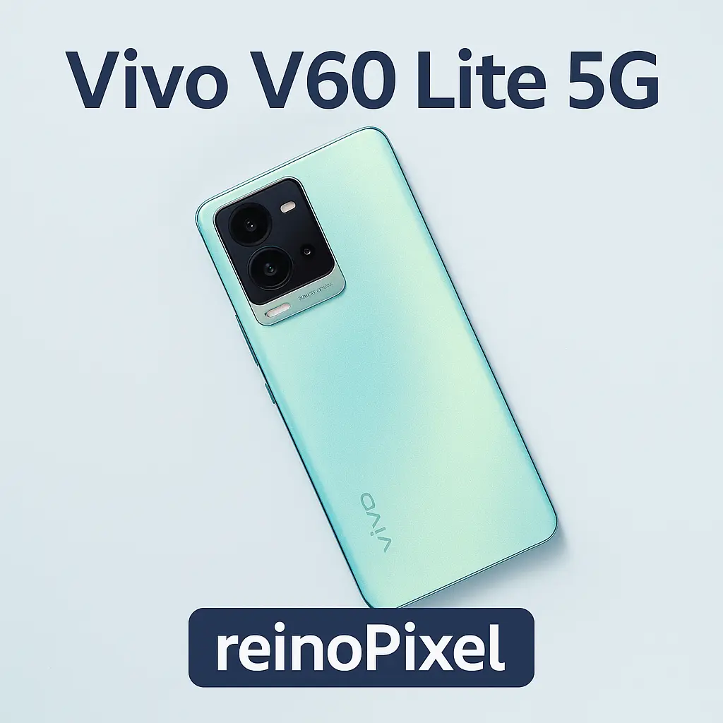 Vivo V60 Lite 5G: diseño elegante y batería enorme en 2025